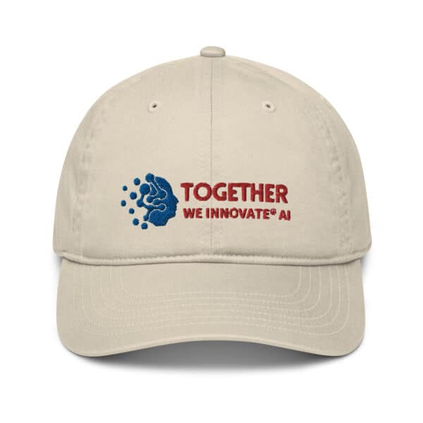 Together We Innovate® AI Classic Organic Baseball Hat