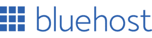 bluehost logo with Compuvate partnership
