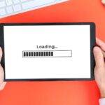 An image showing page loading in how to improve website speed and website support and maintenance services
